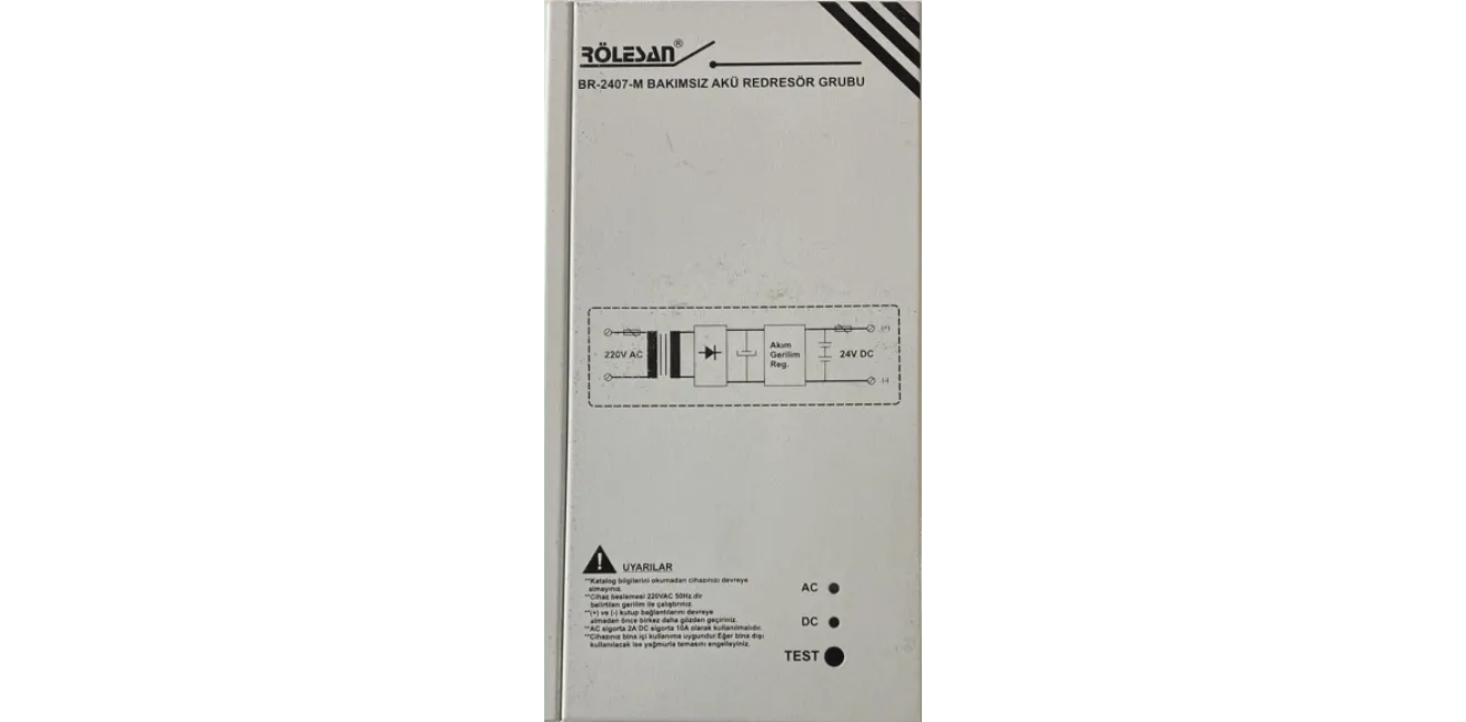 BR 2412 DC POWER SUPPLY SYSTEM