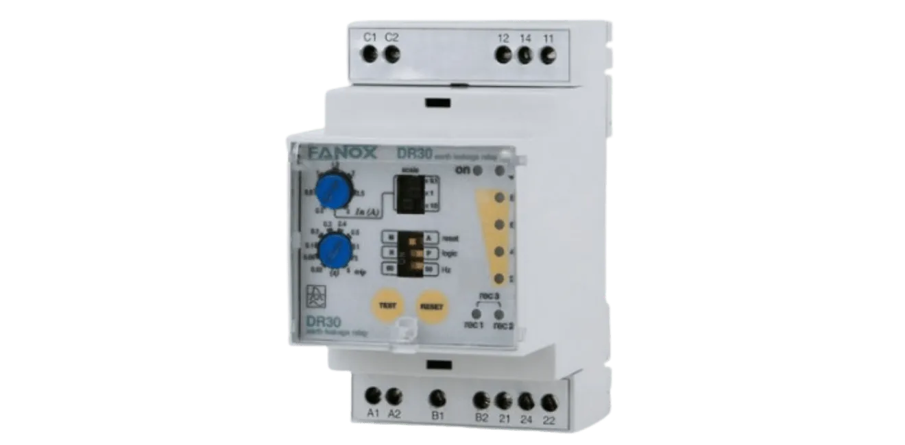 Earth Leakage Relays without Built-in Toroidal Transformer