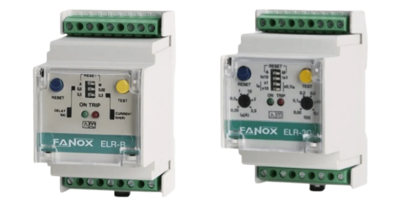 EARTH LEAKAGE RELAYS Without a built-in toroidal transformer