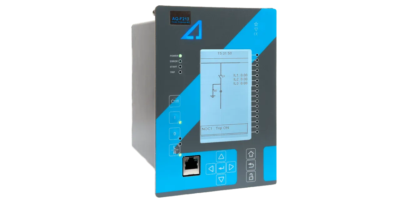 AQ-F215 FİDER KORUMA RÖLESİ